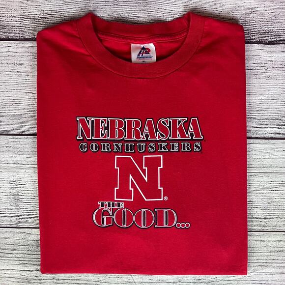 Vintage Nebraska Huskers The Good, The Bad, & The Ugly T-shirt - Picture 1 of 7